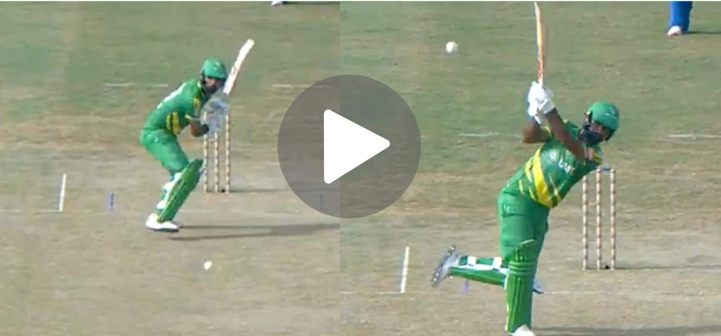 [Watch] Fakhar Zaman Clears The Fence With Ease To Smash First Six Of Champions Cup